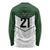 Custom New Zealand Maori Niho Taniwha Long Sleeve Shirt