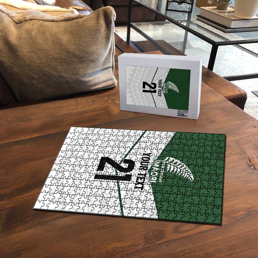 Custom New Zealand Maori Niho Taniwha Puzzle - Polynesian Pride