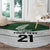Custom New Zealand Maori Niho Taniwha Round Carpet