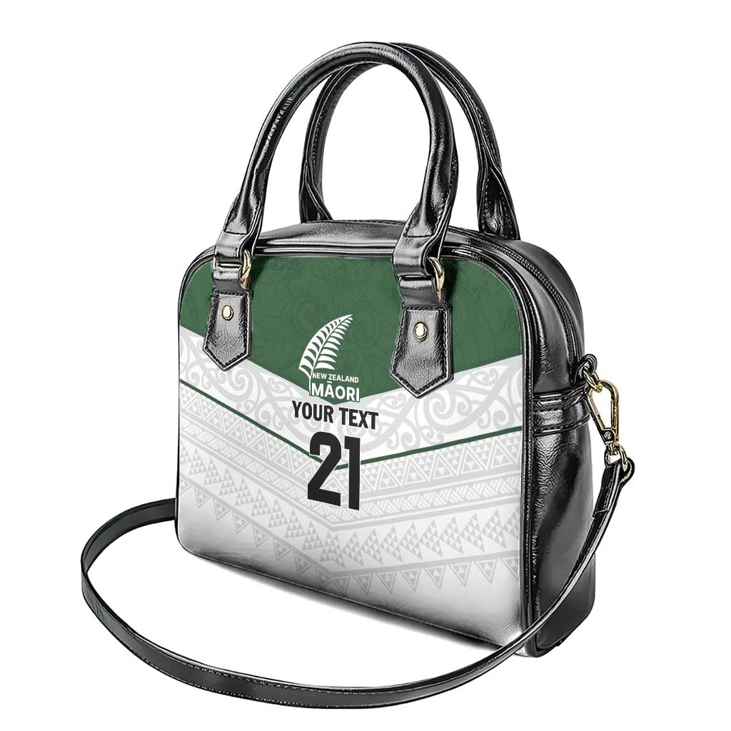 Custom New Zealand Maori Niho Taniwha Shoulder Handbag LT9 - Polynesian Pride