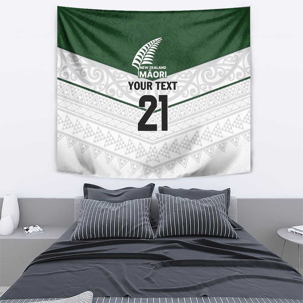 Custom New Zealand Maori Niho Taniwha Tapestry