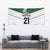 Custom New Zealand Maori Niho Taniwha Tapestry
