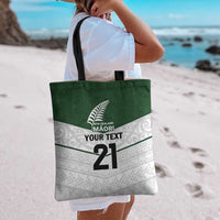 Custom New Zealand Maori Niho Taniwha Tote Bag - Polynesian Pride