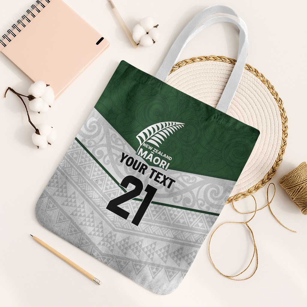 Custom New Zealand Maori Niho Taniwha Tote Bag - Polynesian Pride