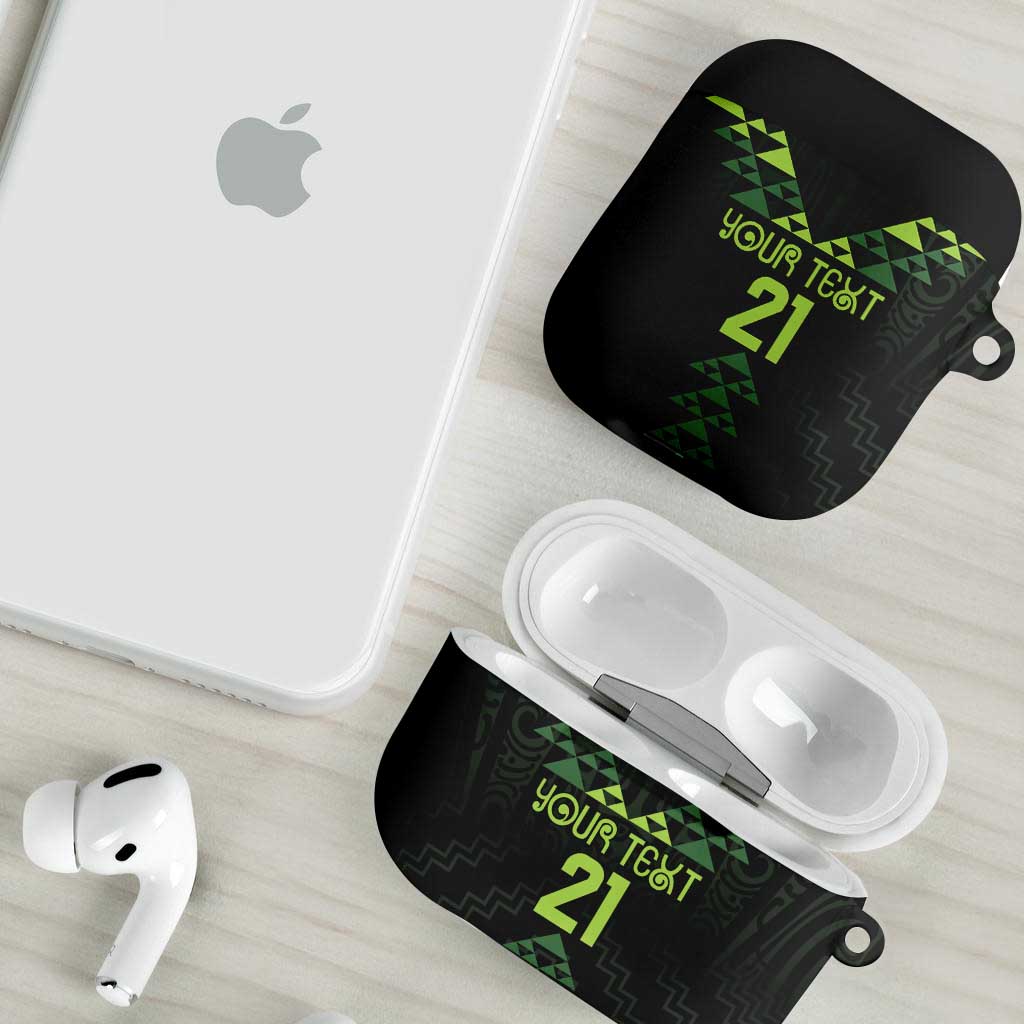 Custom New Zealand Maori Koru Koiri Motif AirPods Case - Polynesian Pride