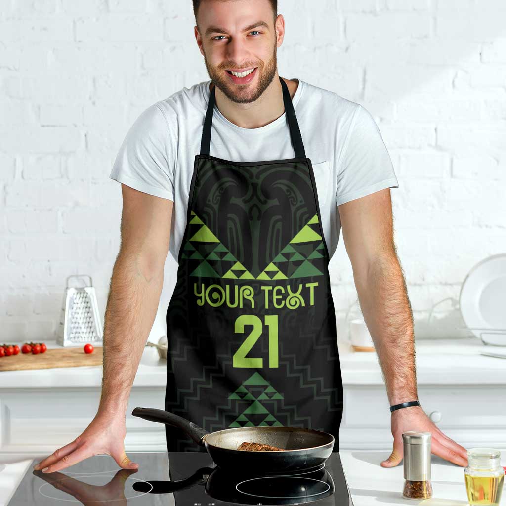 Custom New Zealand Maori Koru Koiri Motif Apron - Polynesian Pride