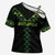Custom New Zealand Maori Koru Koiri Motif Cross Shoulder Shirt - Polynesian Pride