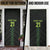 Custom New Zealand Maori Koru Koiri Motif Door Cover - Polynesian Pride