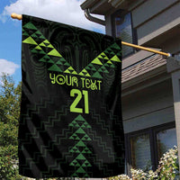 Custom New Zealand Maori Koru Koiri Motif Garden Flag LT9 - Polynesian Pride