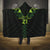 Custom New Zealand Maori Koru Koiri Motif Hooded Blanket