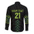 Custom New Zealand Maori Koru Koiri Motif Long Sleeve Button Shirt