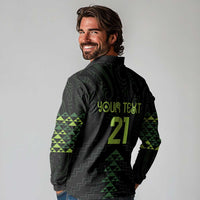 Custom New Zealand Maori Koru Koiri Motif Long Sleeve Polo Shirt LT9 - Polynesian Pride