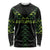 Custom New Zealand Maori Koru Koiri Motif Long Sleeve Shirt