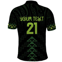 Custom New Zealand Maori Koru Koiri Motif Polo Shirt LT9 - Polynesian Pride