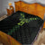Custom New Zealand Maori Koru Koiri Motif Quilt