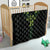 Custom New Zealand Maori Koru Koiri Motif Quilt