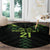 Custom New Zealand Maori Koru Koiri Motif Round Carpet