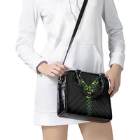 Custom New Zealand Maori Koru Koiri Motif Shoulder Handbag LT9 - Polynesian Pride