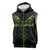 Custom New Zealand Maori Koru Koiri Motif Sleeveless Zip Hoodie - Polynesian Pride