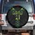 Custom New Zealand Maori Koru Koiri Motif Spare Tire Cover