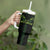 Custom New Zealand Maori Koru Koiri Motif Tumbler With Handle