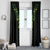 Custom New Zealand Maori Koru Koiri Motif Window Curtain