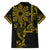Filipino Sun Tribal Tattoo Family Matching Tank Maxi Dress and Hawaiian Shirt Philippines Inspired Barong Simple Gold