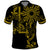 Filipino Sun Tribal Tattoo Polo Shirt Philippines Inspired Barong Simple Gold