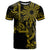 Filipino Sun Tribal Tattoo T Shirt Philippines Inspired Barong Simple Gold