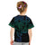 Filipino Sun Tribal Tattoo Kid T Shirt Philippines Inspired Barong Blue Art