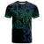 Filipino Sun Tribal Tattoo T Shirt Philippines Inspired Barong Blue Art