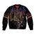 Filipino Sun Tribal Tattoo Bomber Jacket Philippines Inspired Barong Pink Art