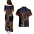 Filipino Sun Tribal Tattoo Couples Matching Puletasi and Hawaiian Shirt Philippines Inspired Barong Pink Art