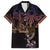 Filipino Sun Tribal Tattoo Family Matching Tank Maxi Dress and Hawaiian Shirt Philippines Inspired Barong Pink Art