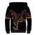 Filipino Sun Tribal Tattoo Sherpa Hoodie Philippines Inspired Barong Pink Art