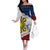 Philippines 126th Independence Day Off The Shoulder Long Sleeve Dress Pilipinas Hunyo 12 Maligayang Araw ng Kalayaan