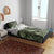 Pacific Beauty Girl Bedding Set Green Polyneisan Tribal Vintage Motif