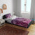 Pacific Beauty Girl Bedding Set Pink Polyneisan Tribal Vintage Motif