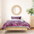 Pacific Beauty Girl Bedding Set Pink Polyneisan Tribal Vintage Motif