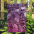 Pacific Beauty Girl Garden Flag Pink Polyneisan Tribal Vintage Motif