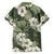 Tongan Kupesi Ngatu Hibiscus Vintage Motif Family Matching Off Shoulder Short Dress and Hawaiian Shirt