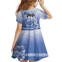 Shefa Vanuatu Family Matching Tank Maxi Dress and Hawaiian Shirt Hibiscus Sand Drawing with Pacific Pattern