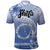 Shefa Vanuatu Polo Shirt Hibiscus Sand Drawing with Pacific Pattern