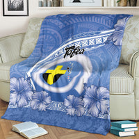 Tafea Vanuatu Blanket Hibiscus Sand Drawing with Pacific Pattern