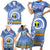 Tafea Vanuatu Family Matching Short Sleeve Bodycon Dress and Hawaiian Shirt Hibiscus Sand Drawing with Pacific Pattern