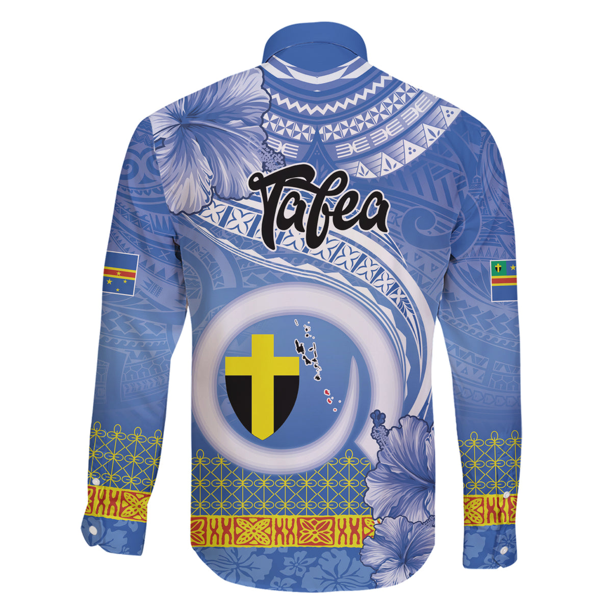 Tafea Vanuatu Family Matching Short Sleeve Bodycon Dress and Hawaiian Shirt Hibiscus Sand Drawing with Pacific Pattern