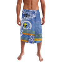 Tafea Vanuatu Lavalava Hibiscus Sand Drawing with Pacific Pattern