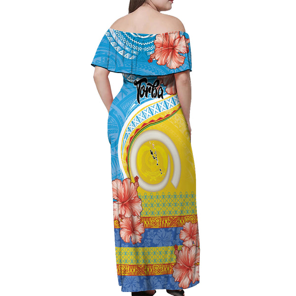 Personalised Torba Day Tank Maxi Dress Proud To Be A Ni-Van Beauty Pacific Flower LT03 main image 0
