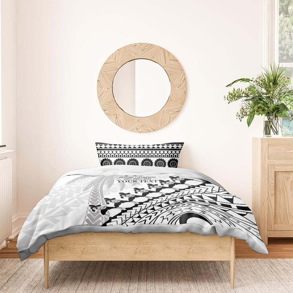 Custom Fiji Rugby Cibi Dance Bedding Set Create History World Cup Sevens