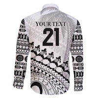 Custom Fiji Rugby Cibi Dance Family Matching Tank Maxi Dress and Hawaiian Shirt Create History World Cup Sevens